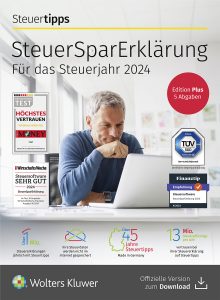 SteuerSparErklärung 2024 - Einkommensteuer 2024